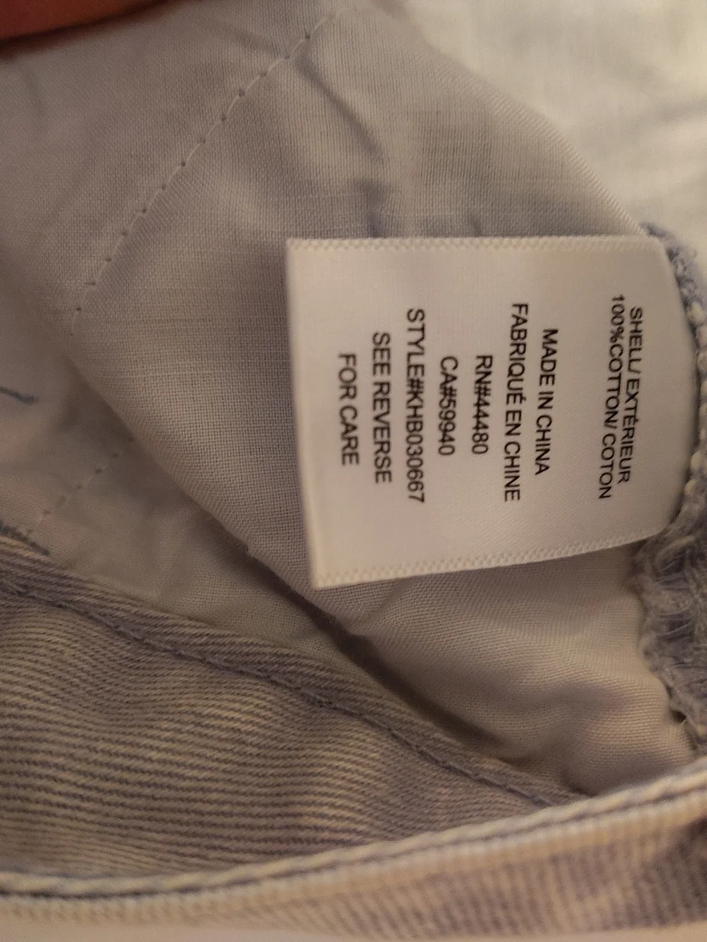 Francesca's Light Blue  Frayed Denim Shorts - Picture 6 of 8